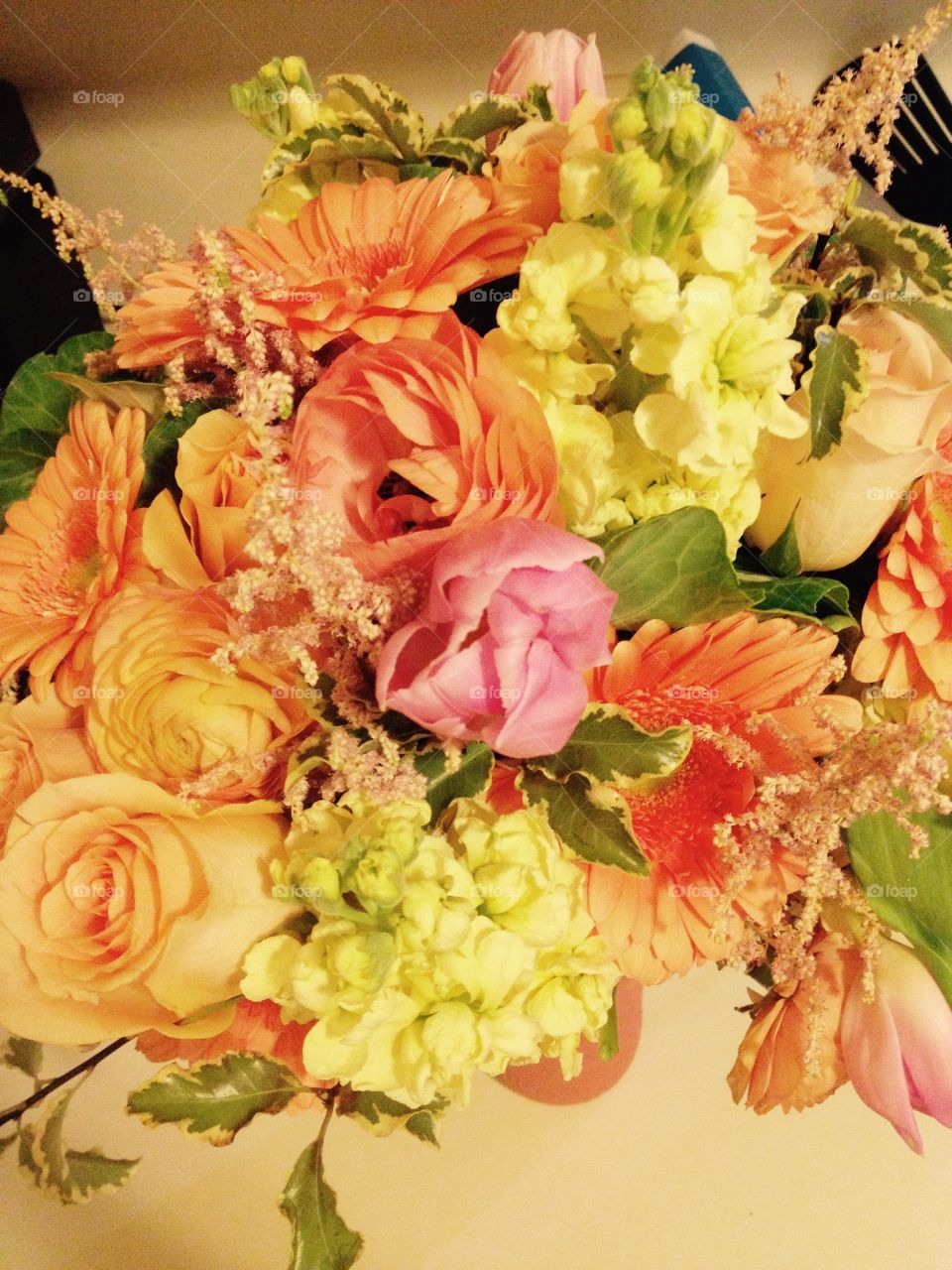 Bouquet with various flower