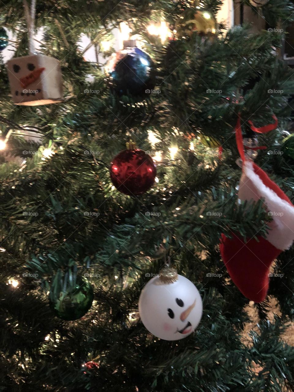 Christmas tree ornaments 