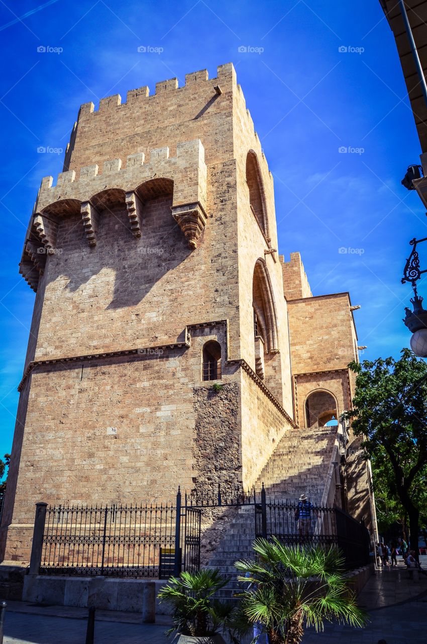 Las Torres de Serranos (Valencia - Spain)