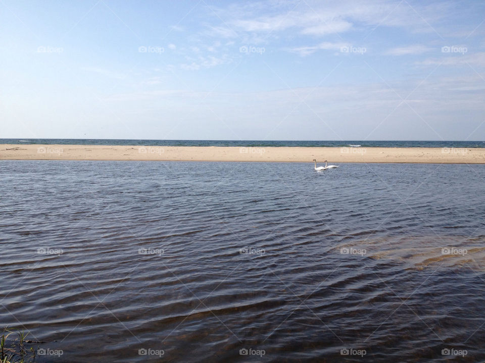 beach sky sweden summer by jesja782