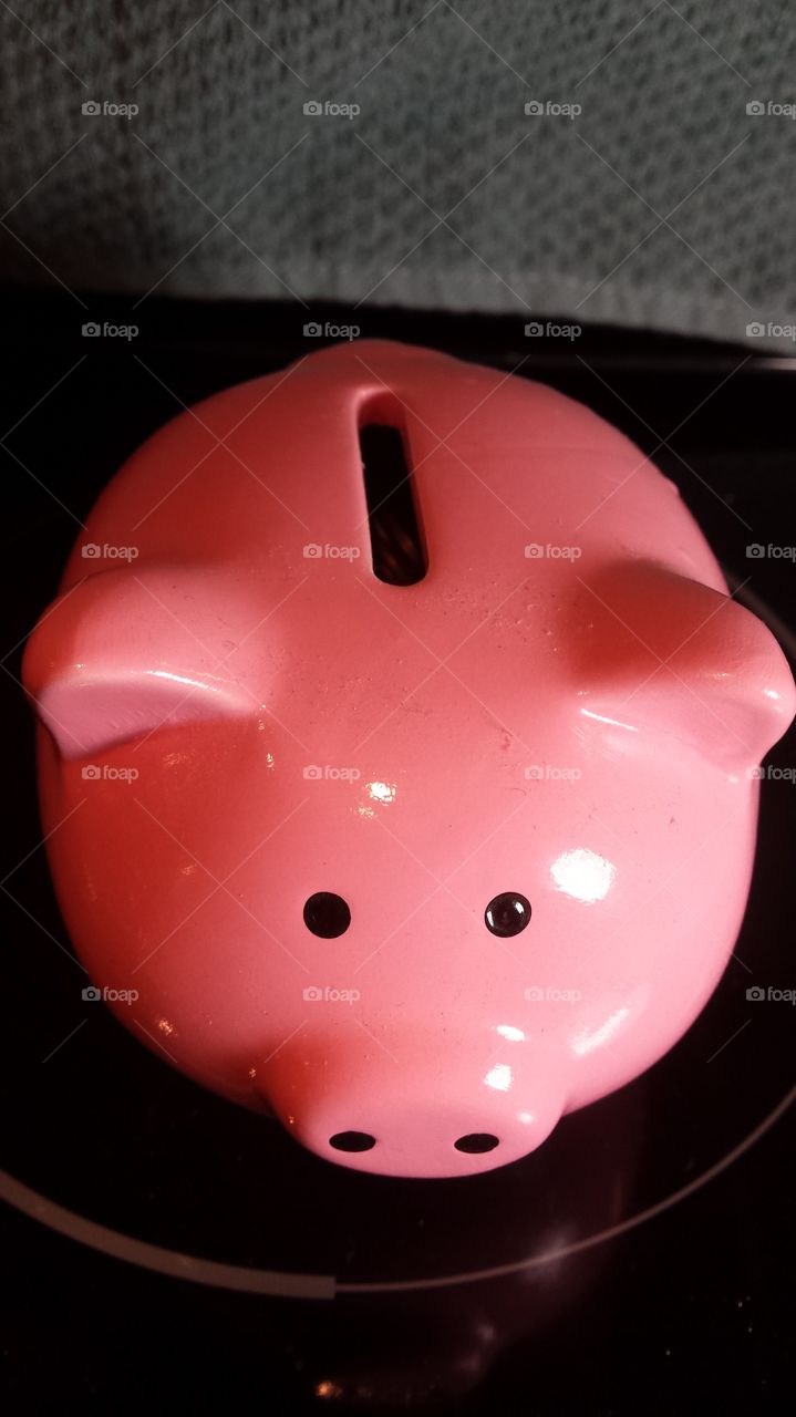 piggy bank alone
