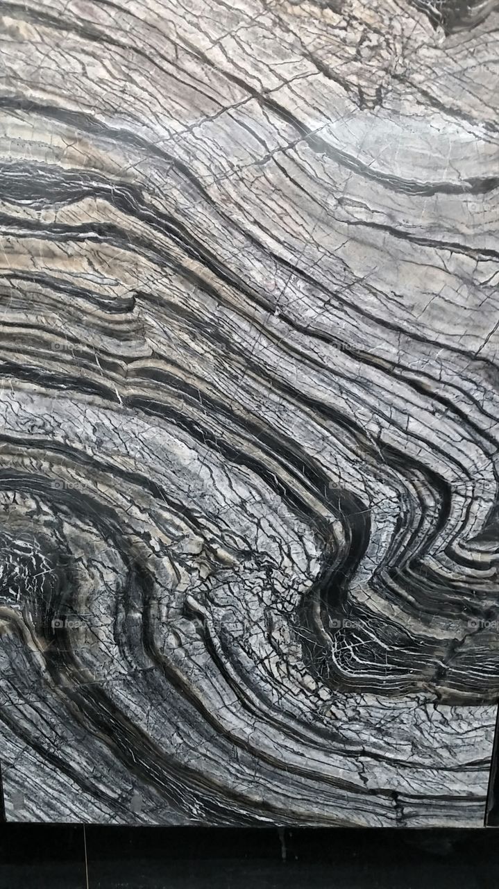 Natural pattern. A slab of polished marble 