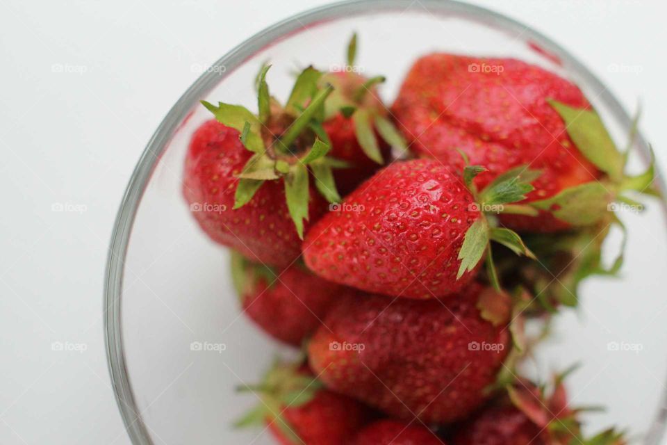 Strawberry, Fruit, Food, No Person, Berry