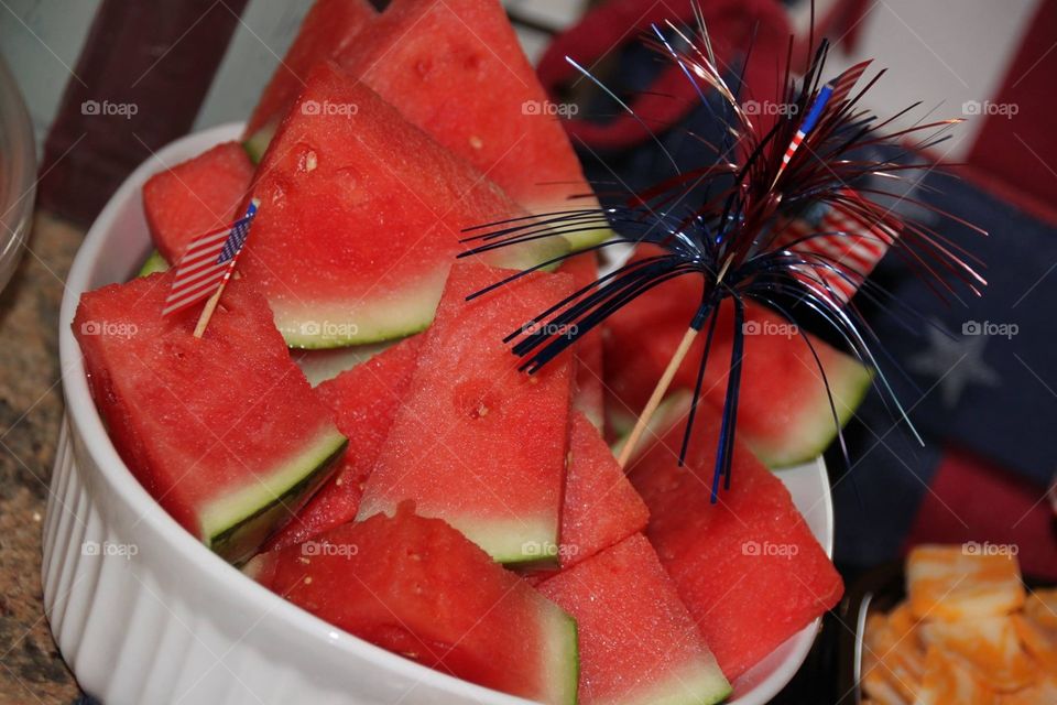 Fourth of July Watermelon 