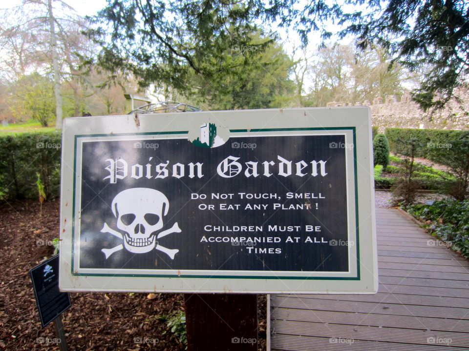 Poison garden