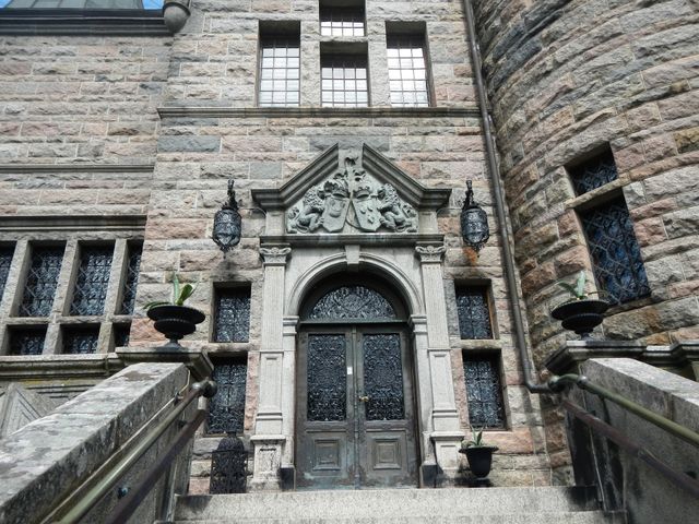 Castle door way