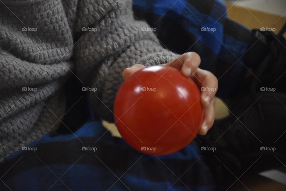 red ball