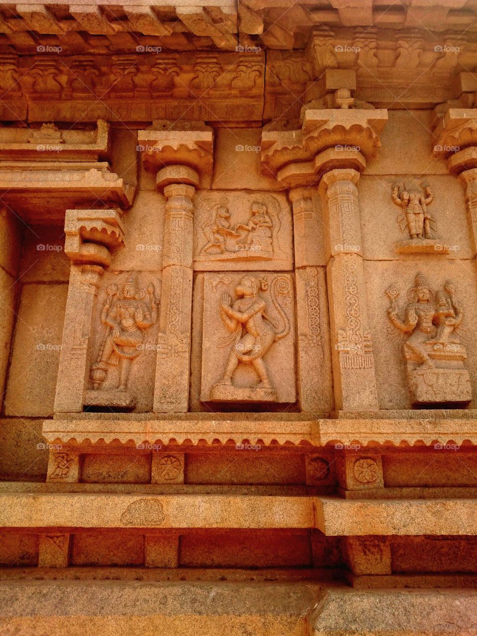 Hampi  - Hasara  rama temple - Vijayanagara style