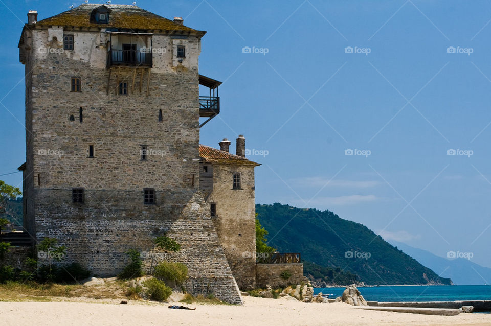 Castle on the sea