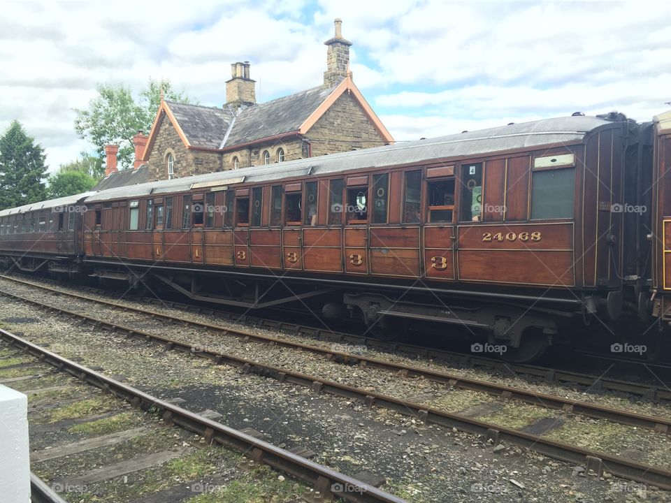 LNER teak carriage 