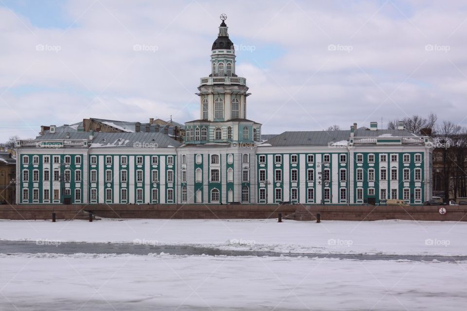 University - Winter View