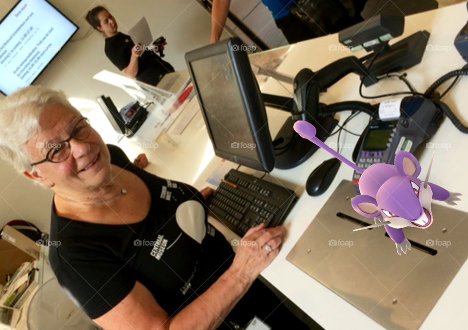 Pokemon found on the desk