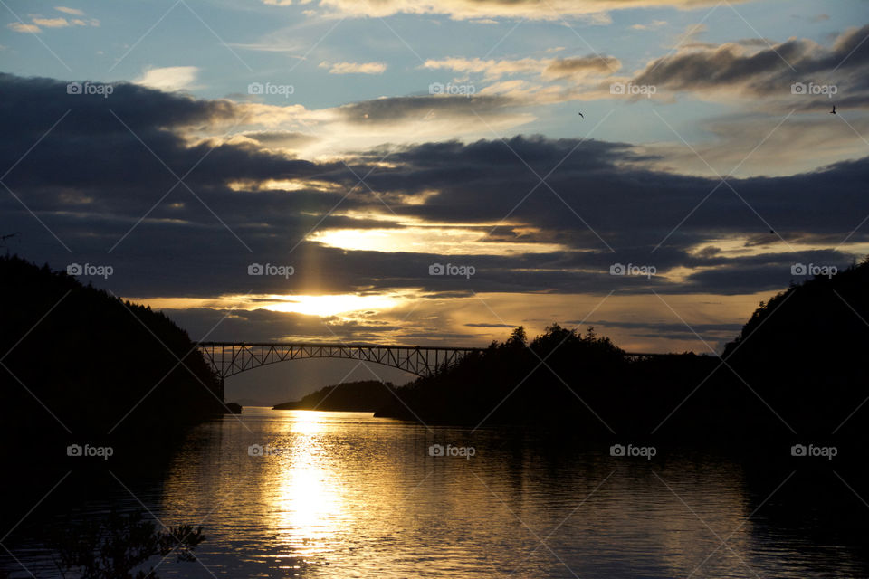 Deception Pass sunset