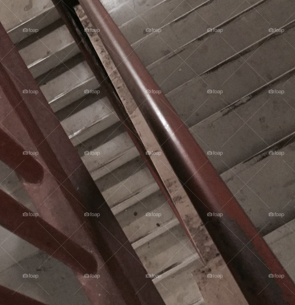 Slanted Stairwell 