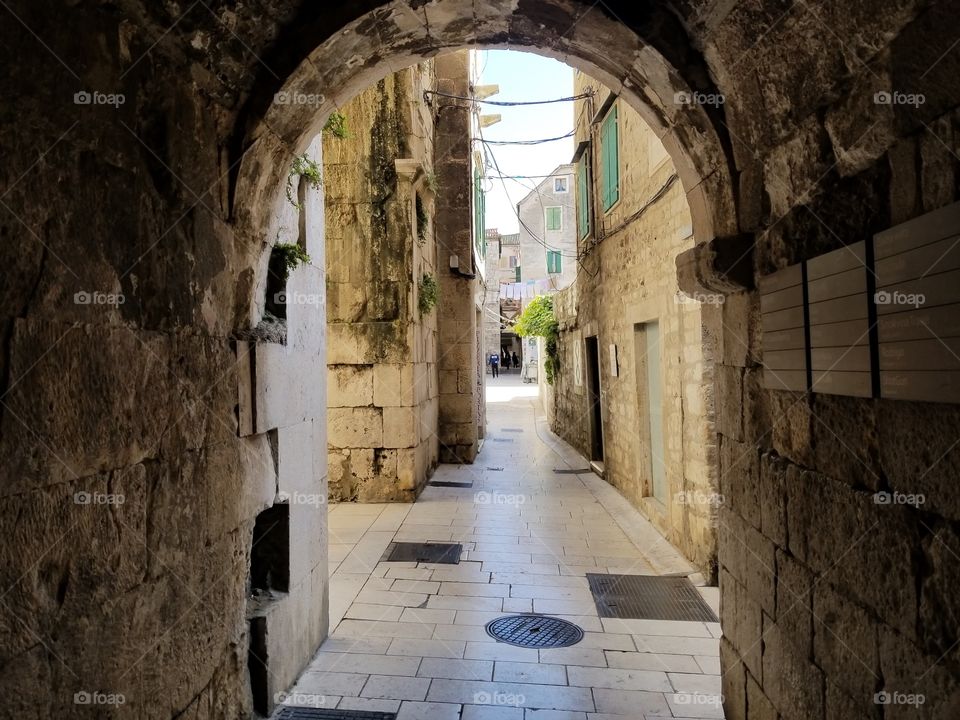 Beautiful streets of Split