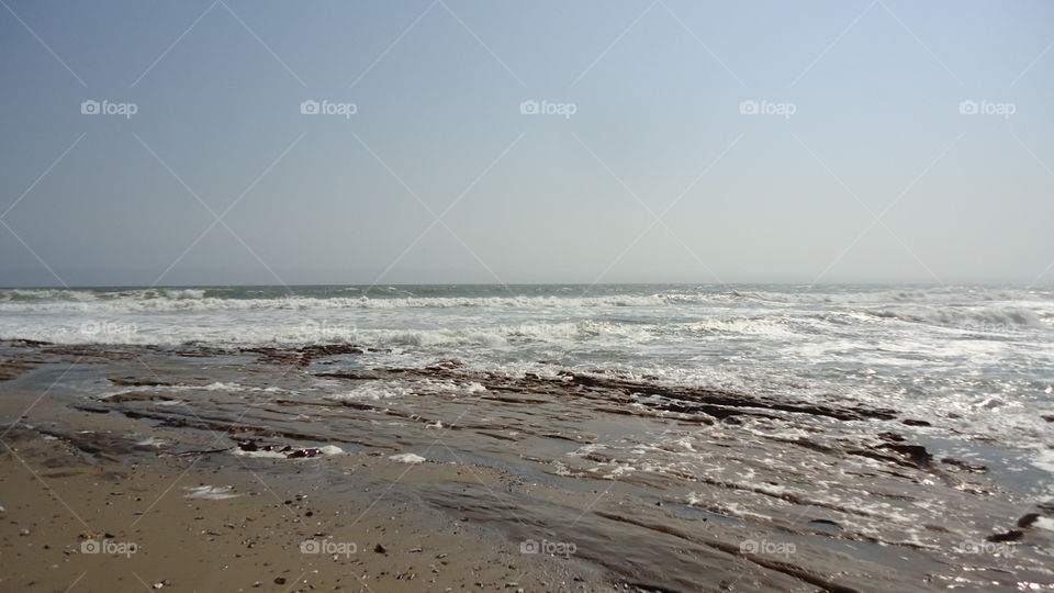Ocean view from the beach