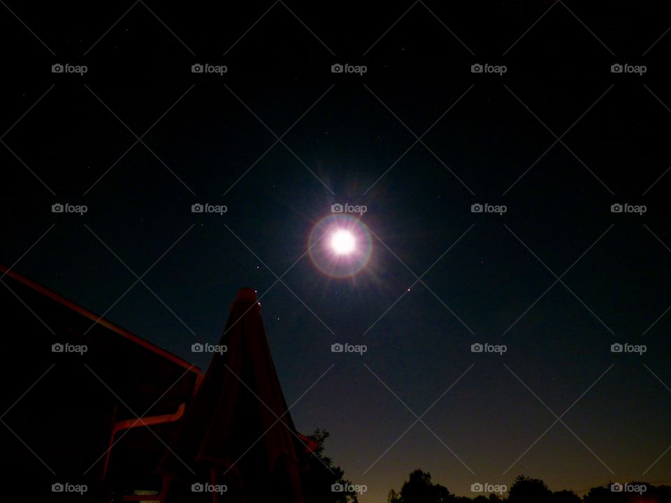 Looking at the night sky