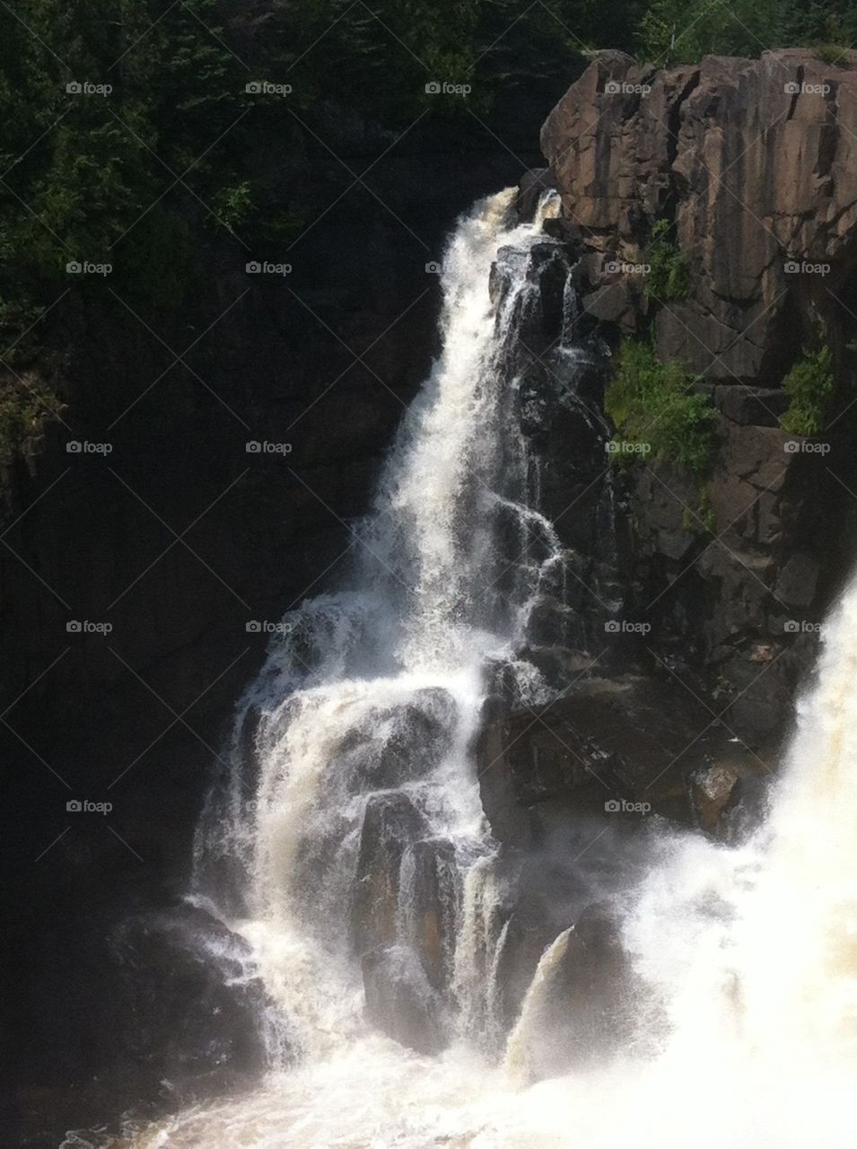 Falls at Pigeon River