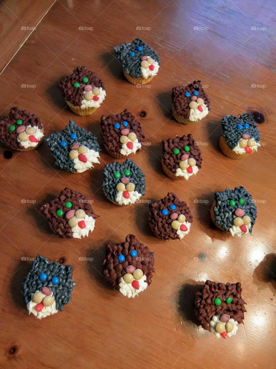 Cat cupcakes