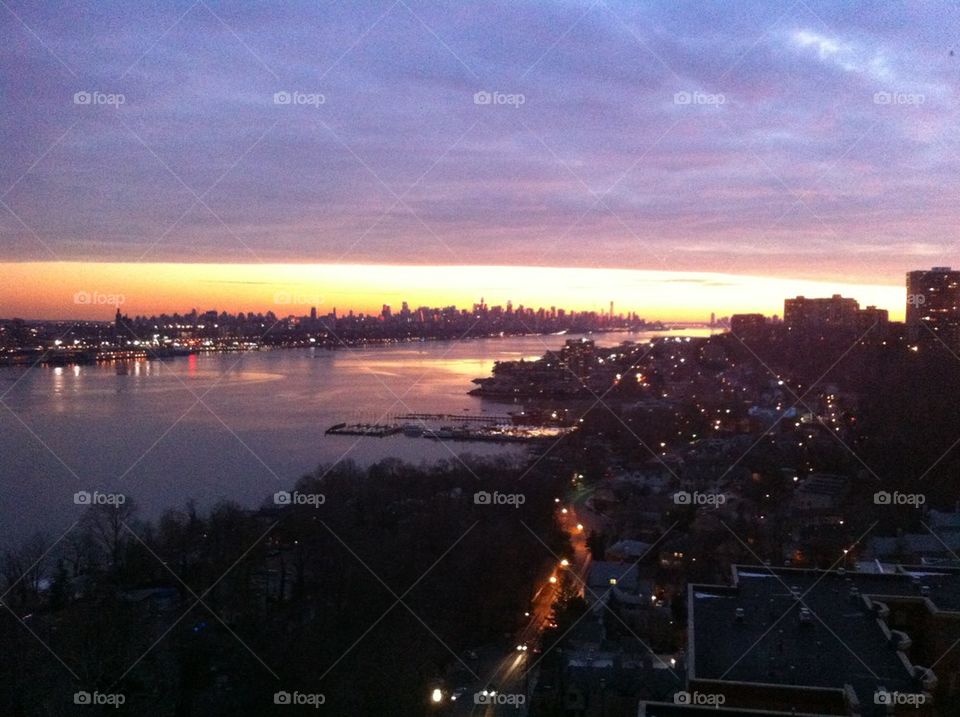 New York Manhattan Sunrise 