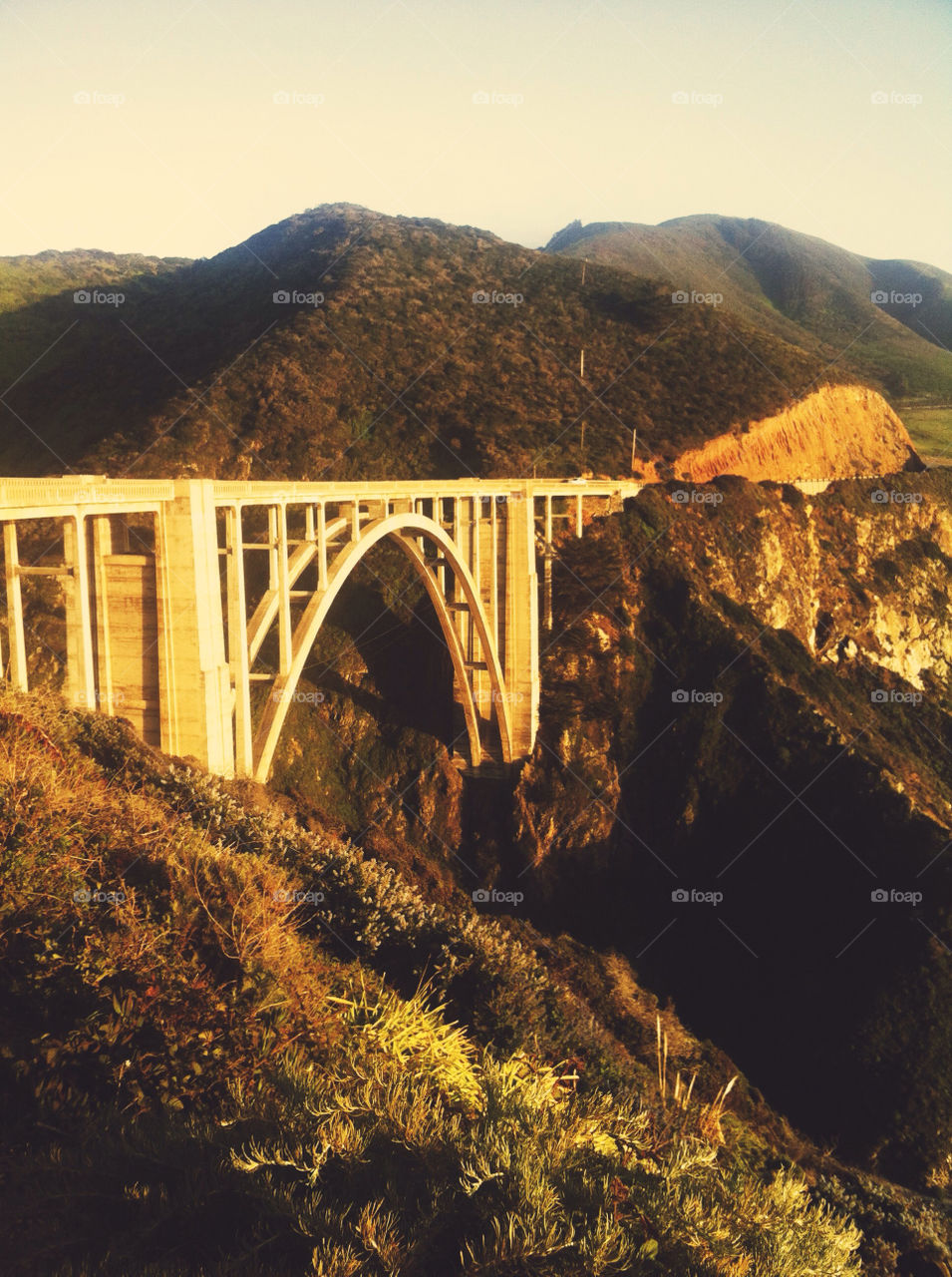 Bixby Bridge in Big Sur, California.