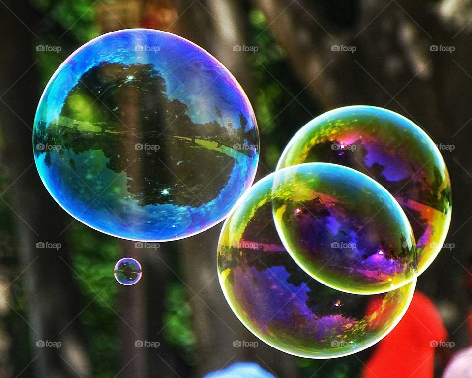 Soap bubbles