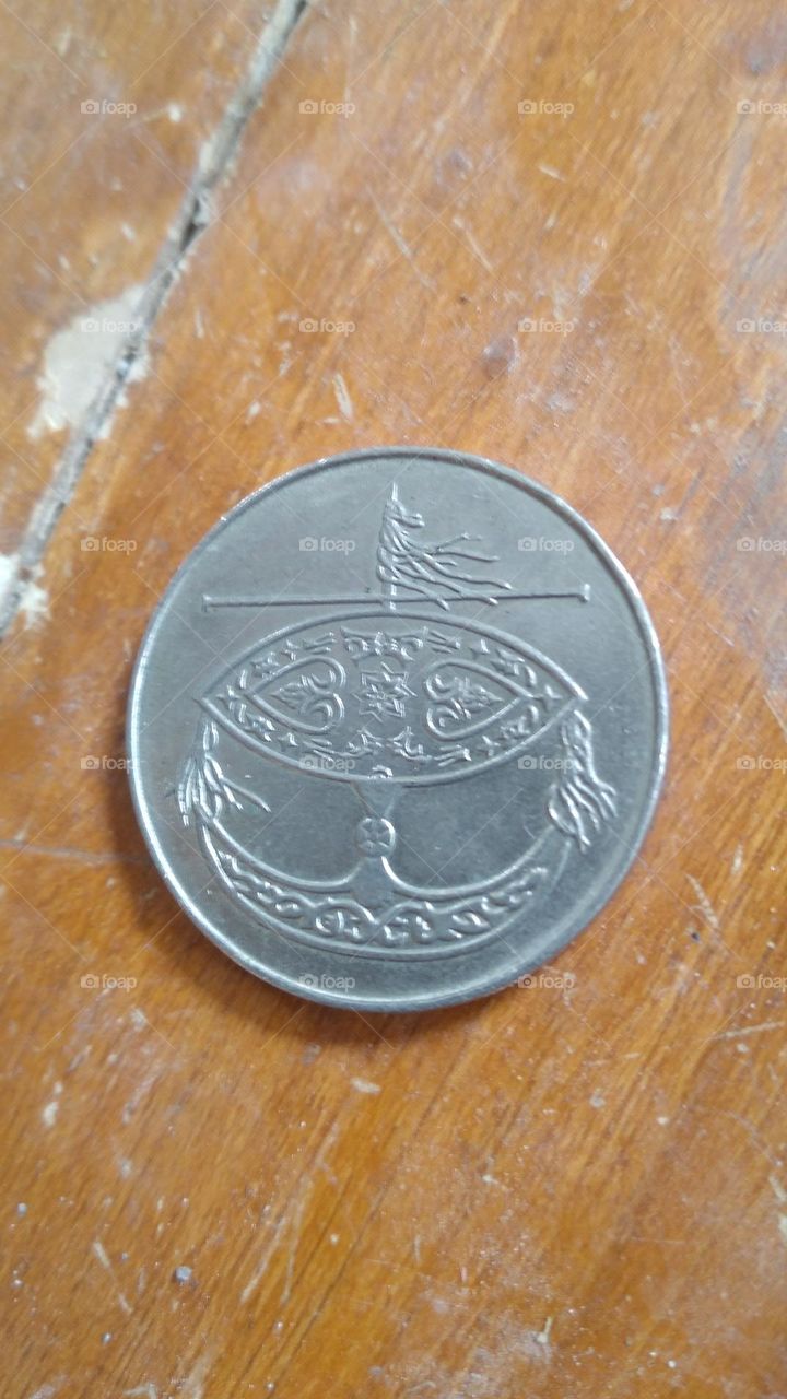 Old coins that are still in storage