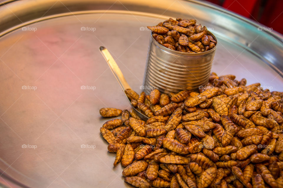 Insects are a great source of nutrition...would you give them a try? They are crispy and still soft on the inside