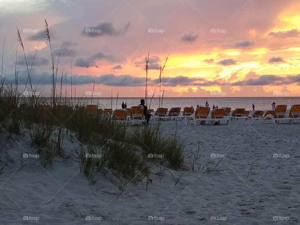 Beautiful Beach Sunset