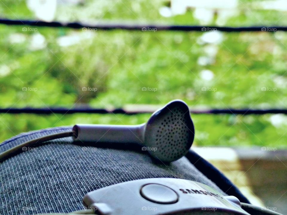 Summer ear phones. which leads you ground when ever you listen to music.
The way music heal our stress i don't think anything else does.