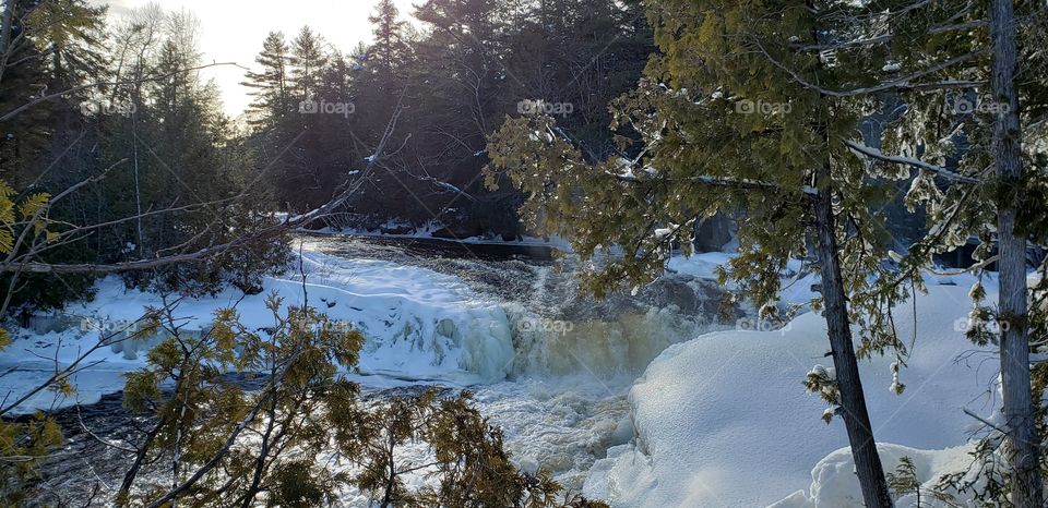 Winter Waterfall