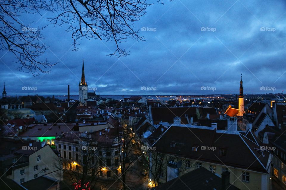 Old Tallinn view