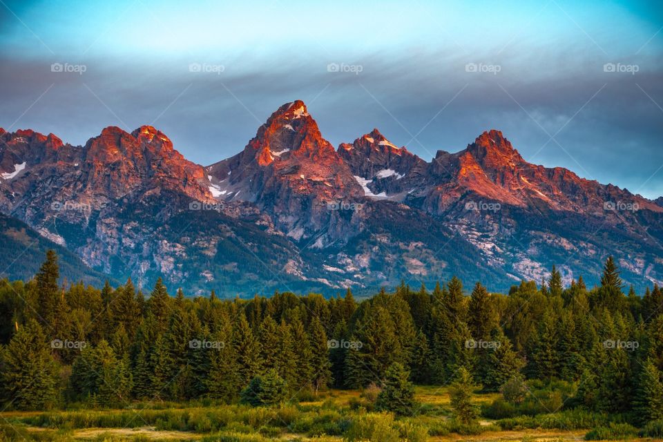 grand Tetons sunrise