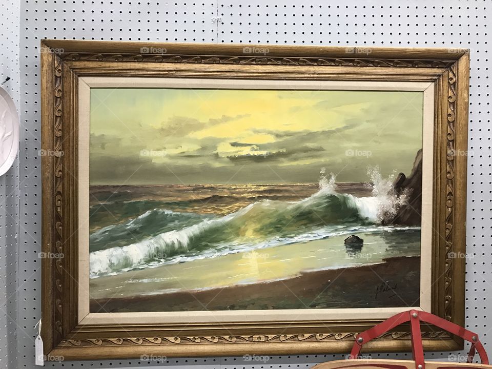 Ocean painting