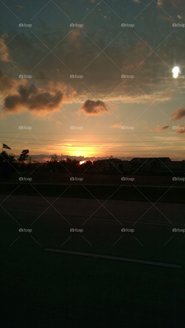 Sunset, Landscape, Evening, Light, Sun