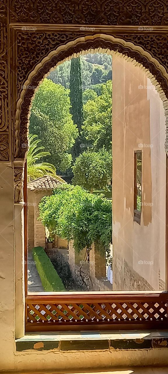 Vistas ventana Alhambra