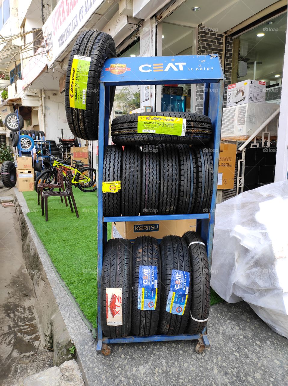 Well arranged Vehicle Tyres