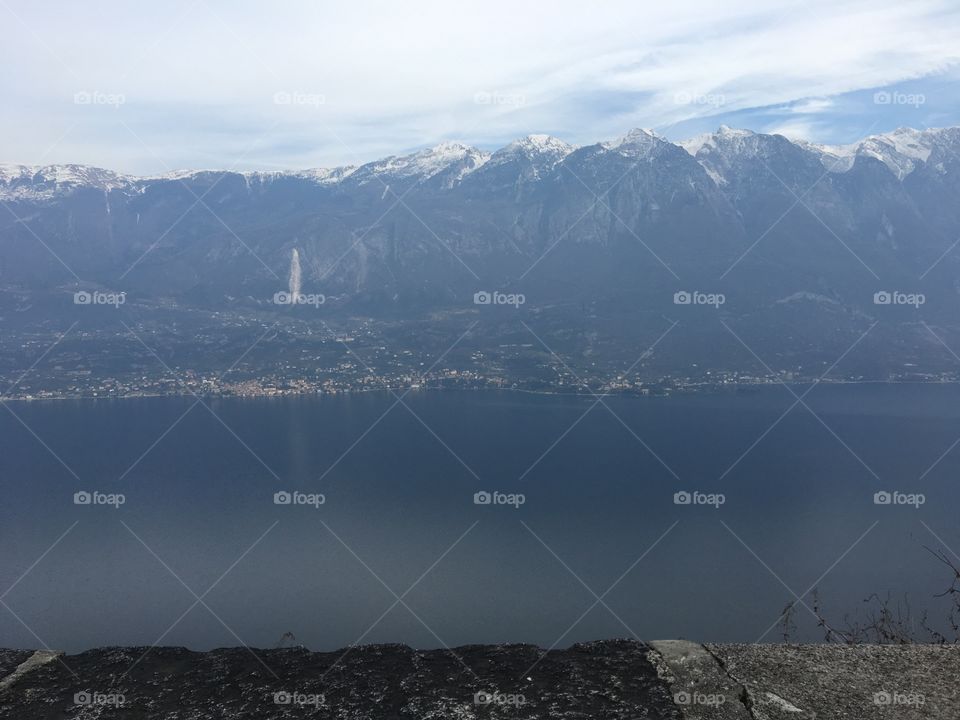 Snow, Fog, Mountain, No Person, Winter