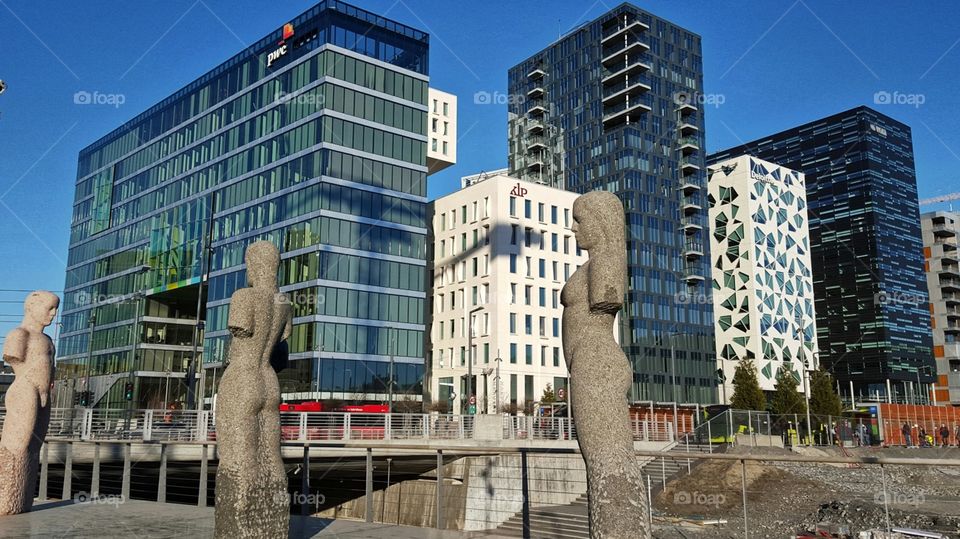 Architecture, Building, City, Modern, Office