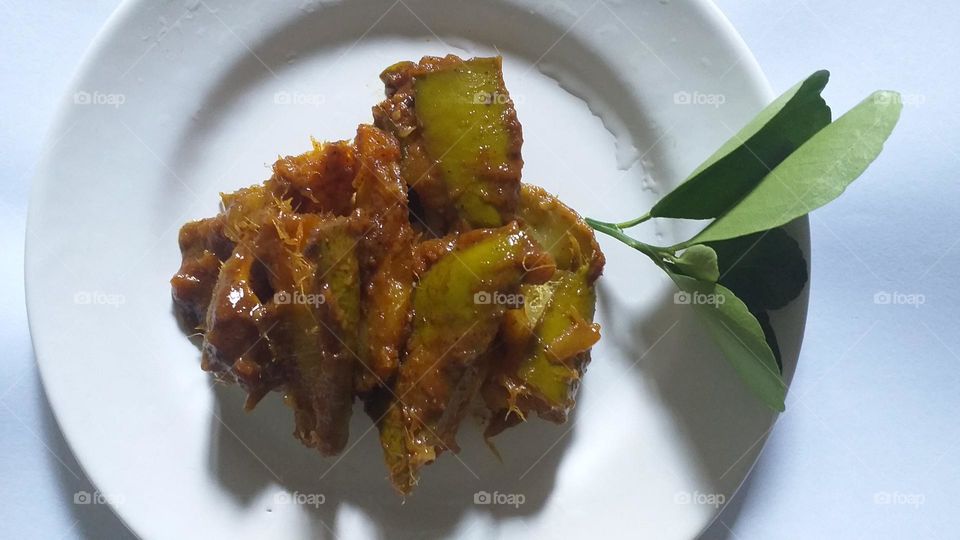 Sri Lanka spicy mango curry dish