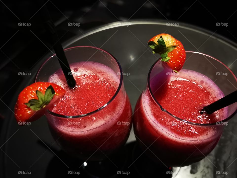 Strawberry drink