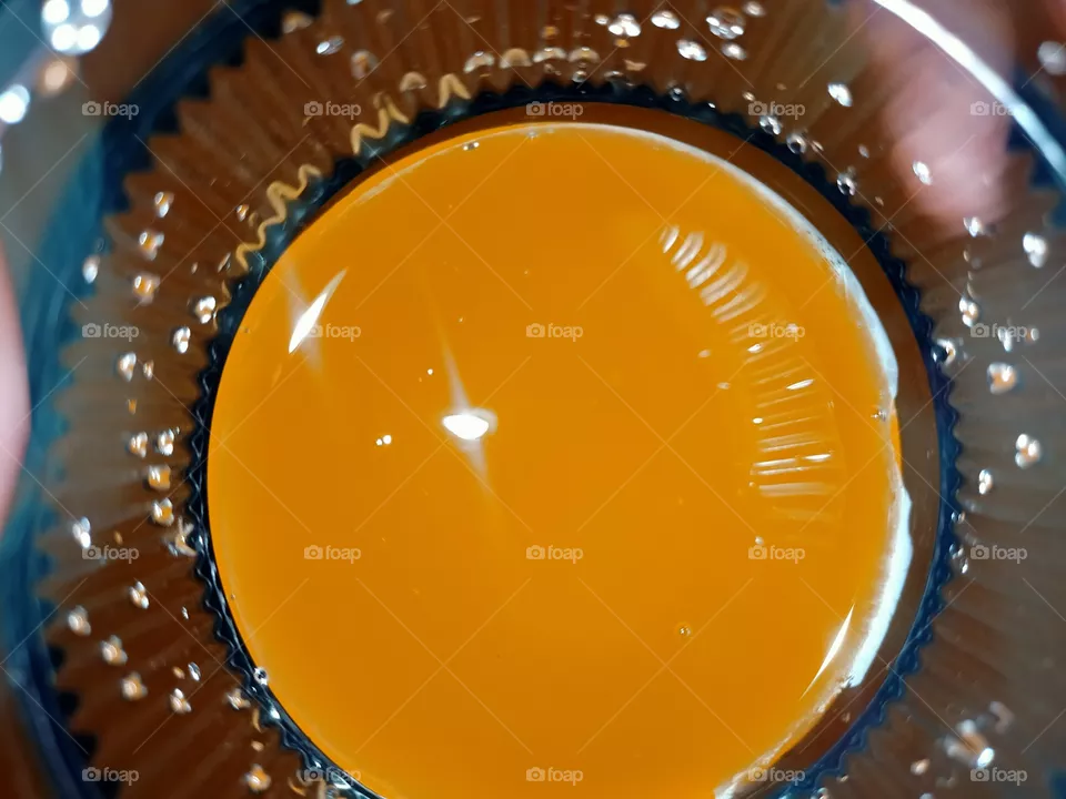 juice in glass .