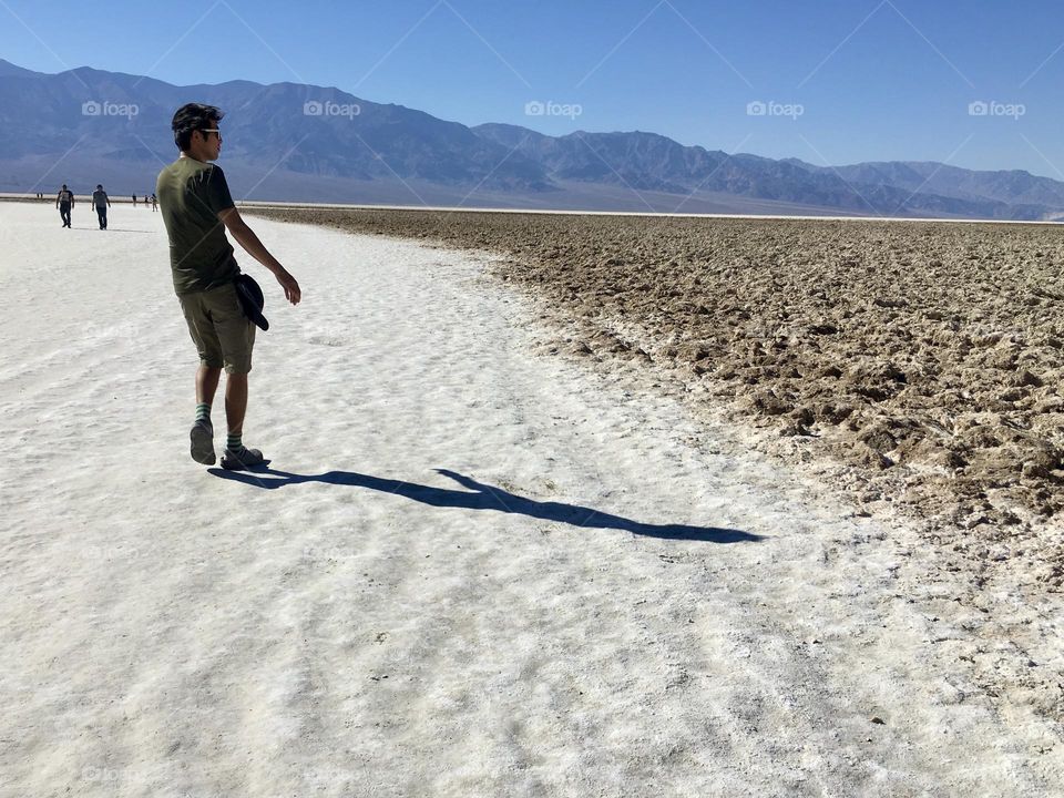 Hiking at Death Valley