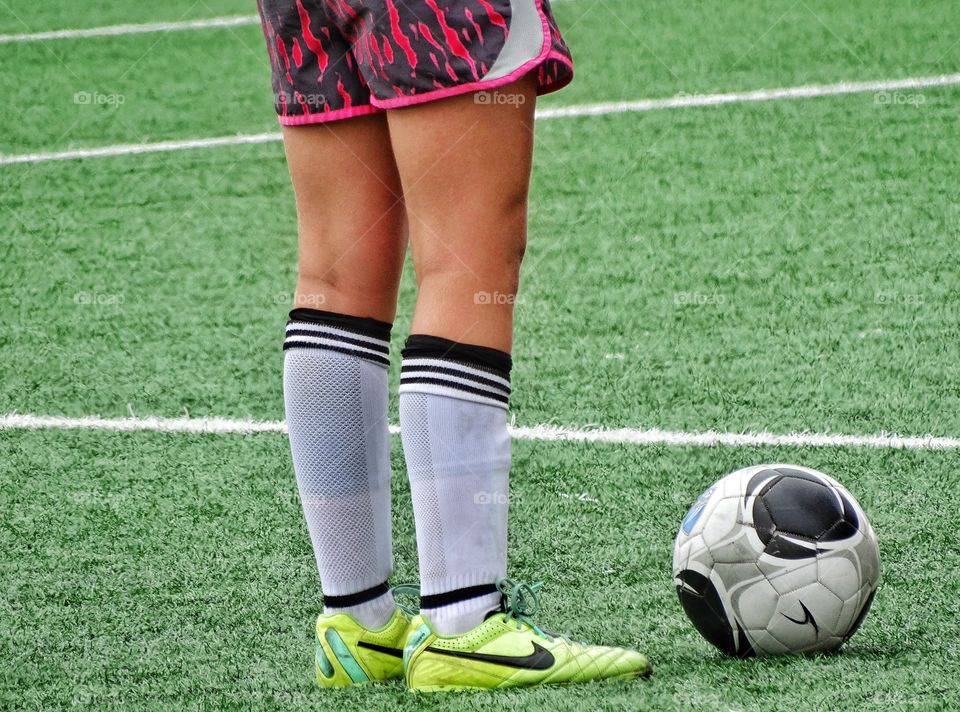 Soccer Legs. Youth Soccer
