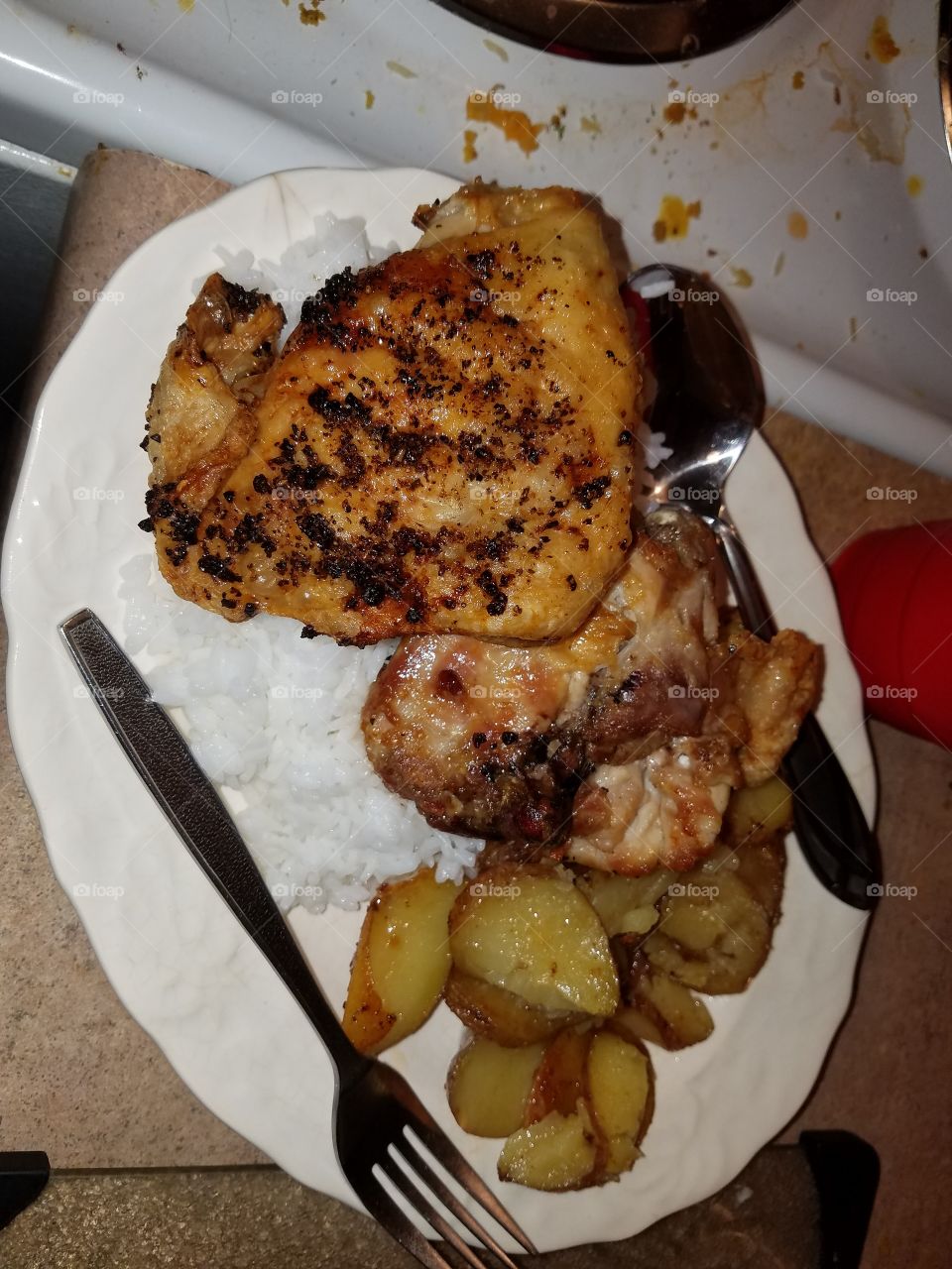 chicken dinner
