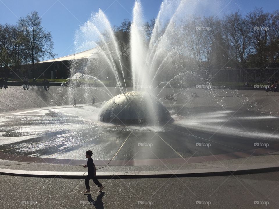 Seattle fountain 