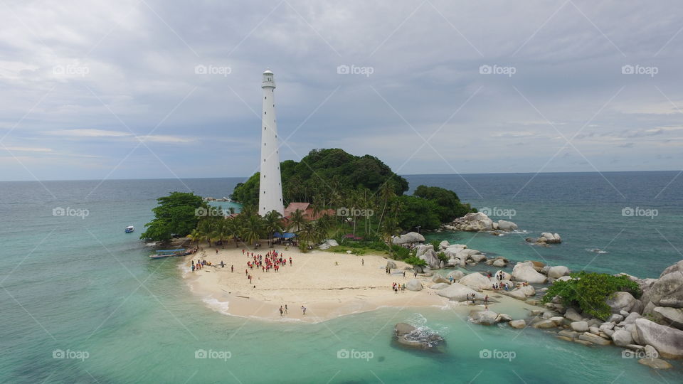 Lengkuas Island, Belitung, Indonesia
