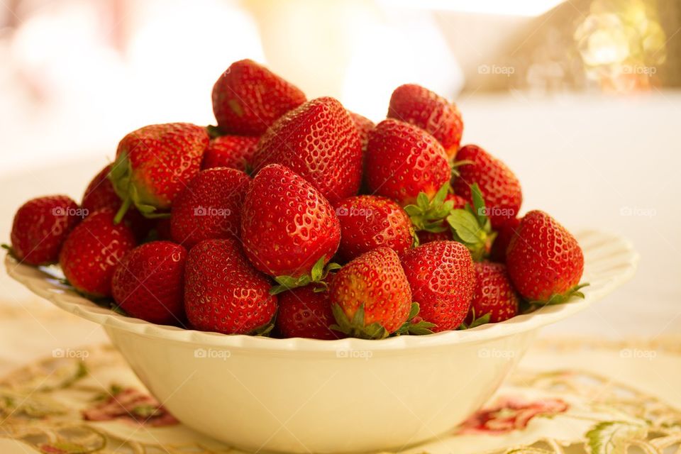 Bowl of Strawberries