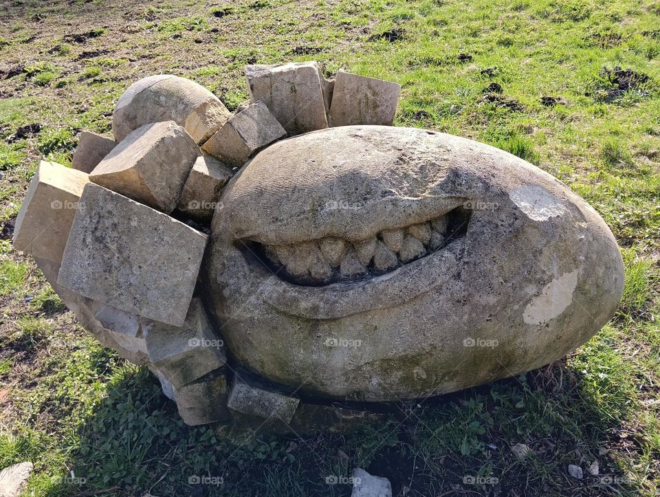 stones smile