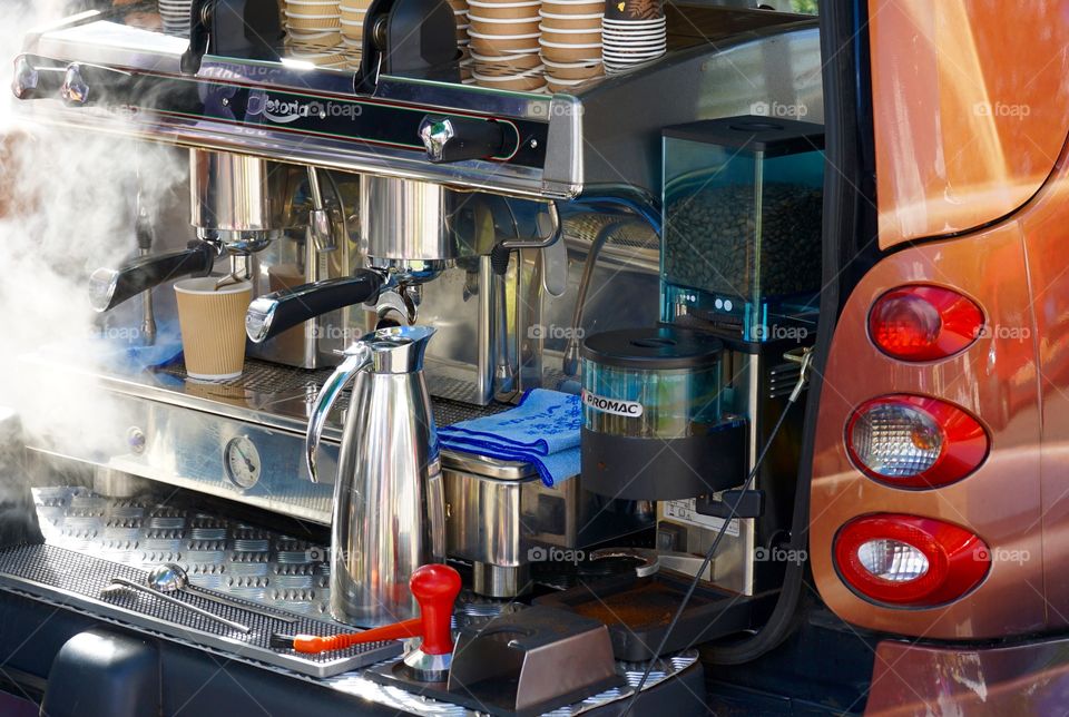 Coffee car